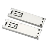 2pcs 5in Mini Short Drawer Slides Furniture Guide Rail Full Extension Kitchen Cupboard Hardware