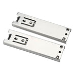 2pcs 5in Mini Short Drawer Slides Furniture Guide Rail Full Extension Kitchen Cupboard Hardware, image 2