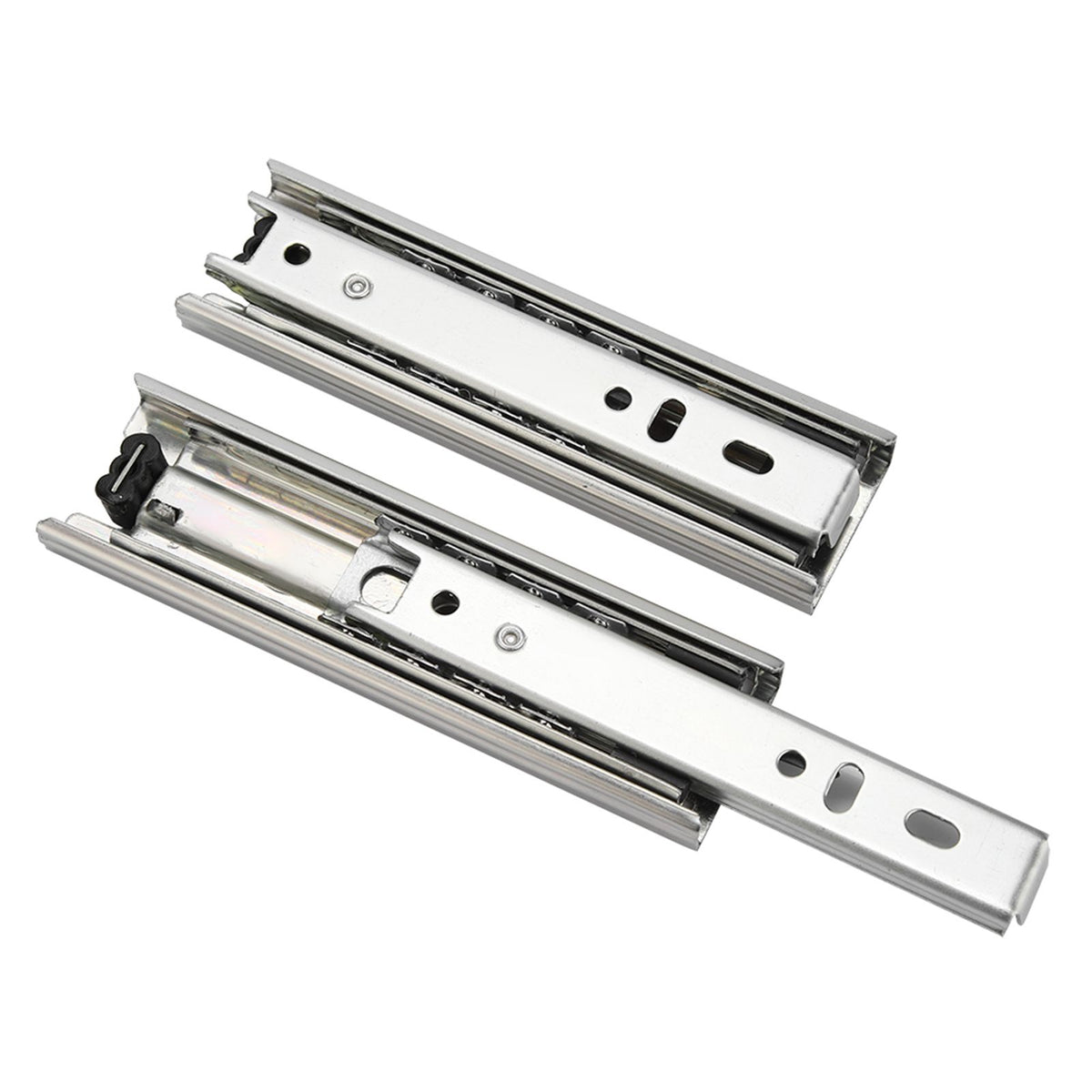 2pcs 5in Mini Short Drawer Slides Furniture Guide Rail Full Extension Kitchen Cupboard Hardware