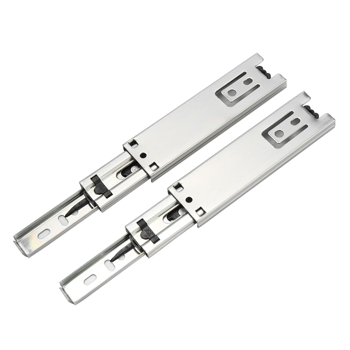2pcs 5in Mini Short Drawer Slides Furniture Guide Rail Full Extension Kitchen Cupboard Hardware