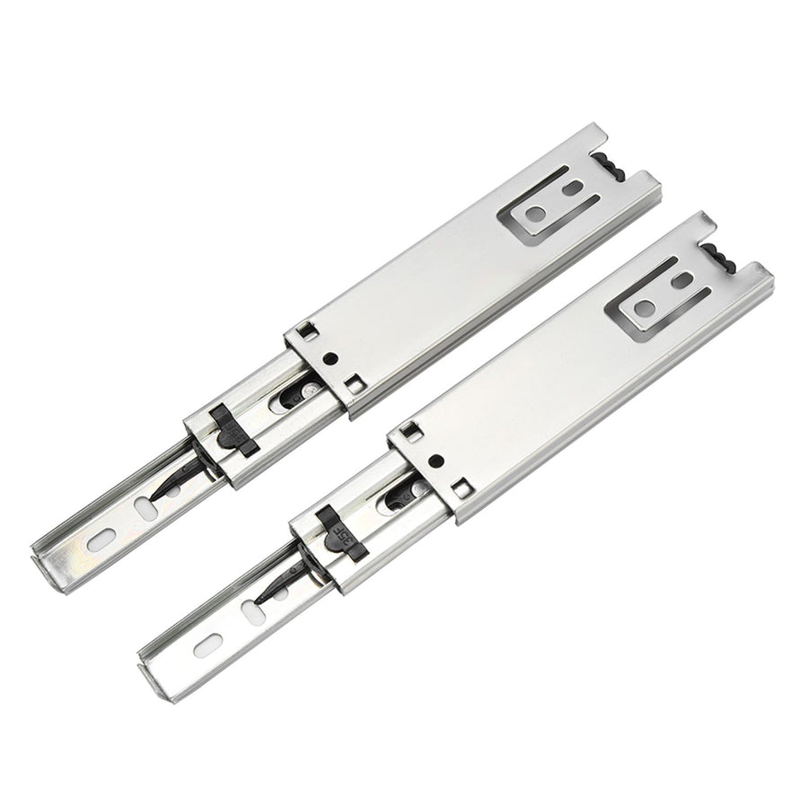 2pcs 5in Mini Short Drawer Slides Furniture Guide Rail Full Extension Kitchen Cupboard Hardware, image 10