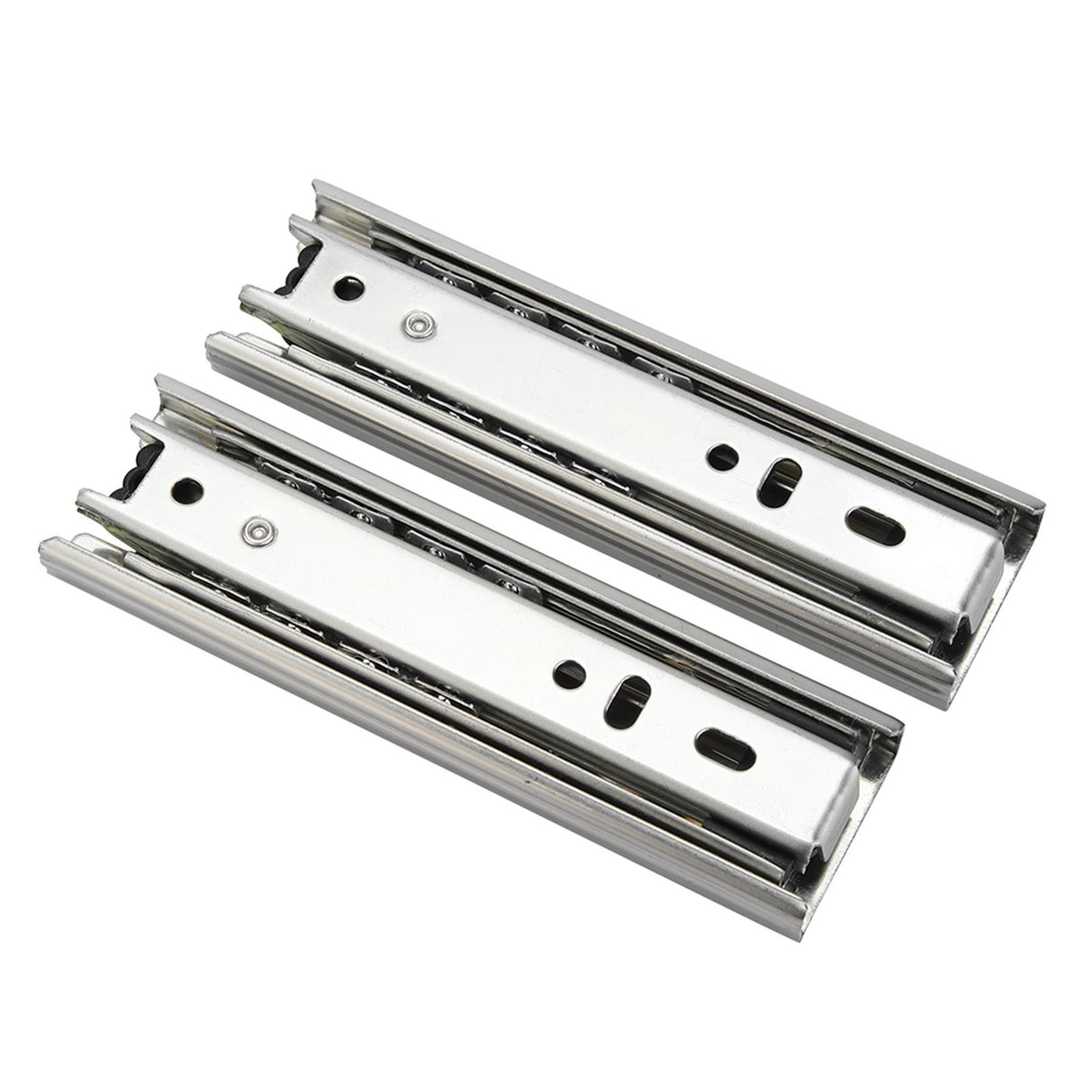 2pcs 5in Mini Short Drawer Slides Furniture Guide Rail Full Extension Kitchen Cupboard Hardware