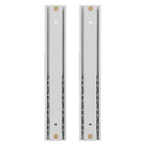 2pcs/ Set Mini Aluminum Alloy Durable Smooth Slideway for Drawer Cabinet(100mm)