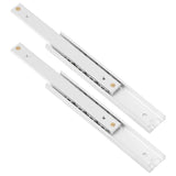 2pcs/ Set Mini Aluminum Alloy Durable Smooth Slideway for Drawer Cabinet(100mm)