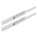 2pcs/ Set Mini Aluminum Alloy Durable Smooth Slideway for Drawer Cabinet(100mm) - Extra Image