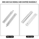 2pcs/ Set Mini Aluminum Alloy Durable Smooth Slideway for Drawer Cabinet(100mm)
