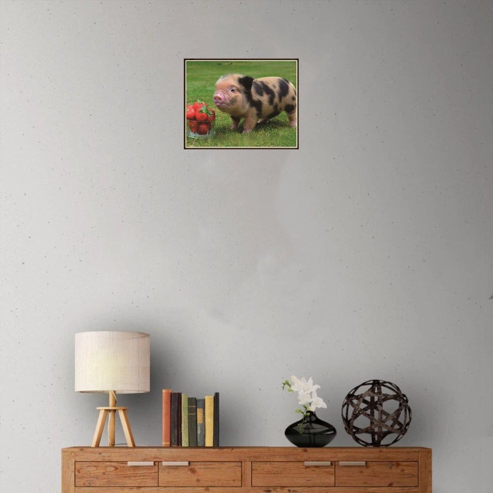 Semi diamond Small Animals Series DIY Rhinestone Painting Living Room Decoration Art Craft 03
