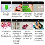 Semi diamond Small Animals Series DIY Rhinestone Painting Living Room Decoration Art Craft 03 - Extra Image