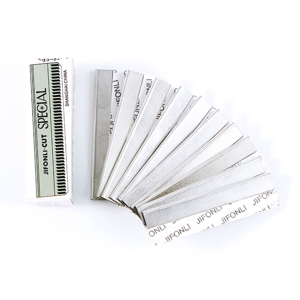 10Pcs Women Makeup Eyebrow Blade Trimmer Razor Hair Remover Shaver Knife