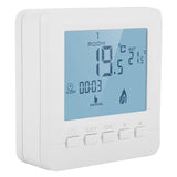 Programmable Thermostat Digital LCD Display Smart Temperature Controller 5A - Side View