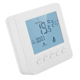 Programmable Thermostat Digital LCD Display Smart Temperature Controller 5A - Top-Down View