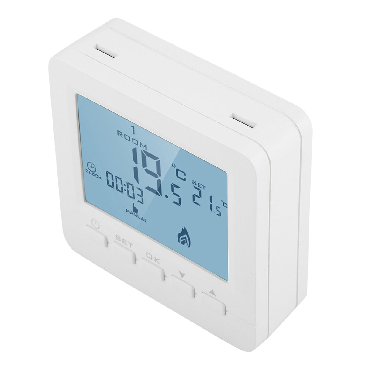 Programmable Thermostat Digital LCD Display Smart Temperature Controller 5A