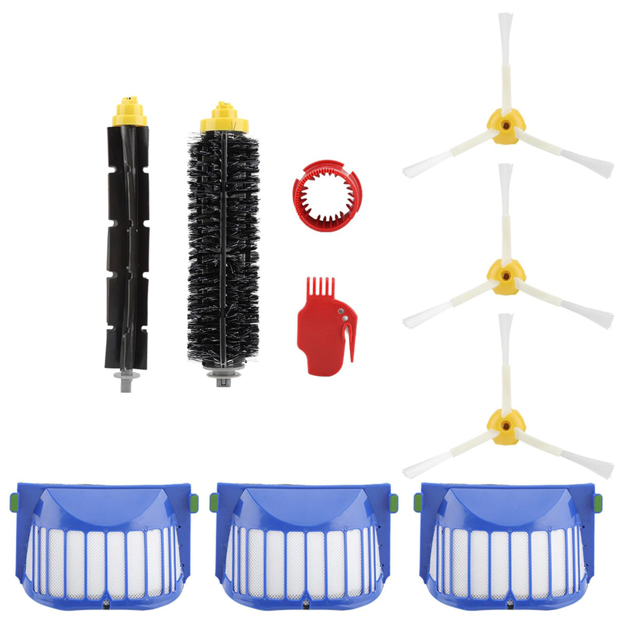 Beater Brush Filter Bristle 3 Armed Flexible Brushes for Cleaning Tool 600 610 620 625 630 650