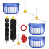 Beater Brush Filter Bristle 3 Armed Flexible Brushes for Cleaning Tool 600 610 620 625 630 650 - Rear View