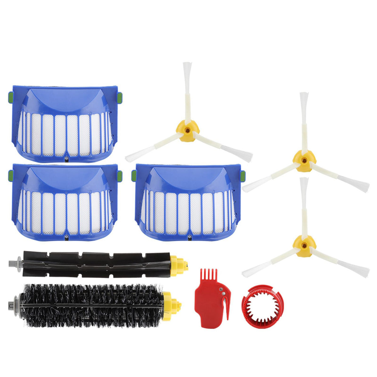 Beater Brush Filter Bristle 3 Armed Flexible Brushes for Cleaning Tool 600 610 620 625 630 650