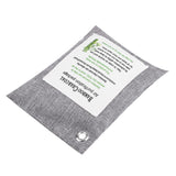 8 Colors Air Purifying Bag Activated Charcoal Bamboo Odor Purifyer Car Deodorizer Grey - 45-Degree Angle