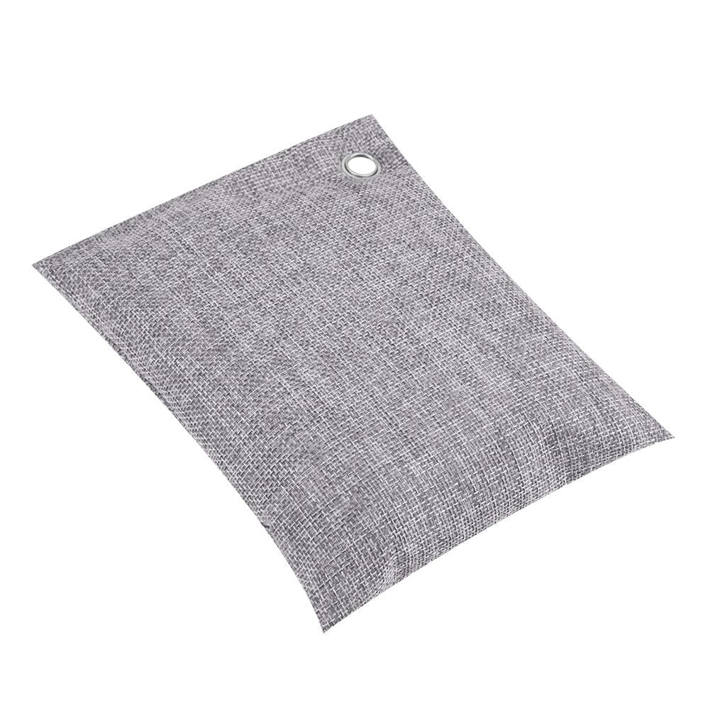 8 Colors Air Purifying Bag Activated Charcoal Bamboo Odor Purifyer Car Deodorizer Grey