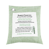 8 Colors Air Purifying Bag Activated Charcoal Bamboo Odor Purifyer Car Deodorizer Light Green