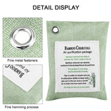 8 Colors Air Purifying Bag Activated Charcoal Bamboo Odor Purifyer Car Deodorizer Light Green - Extra Image