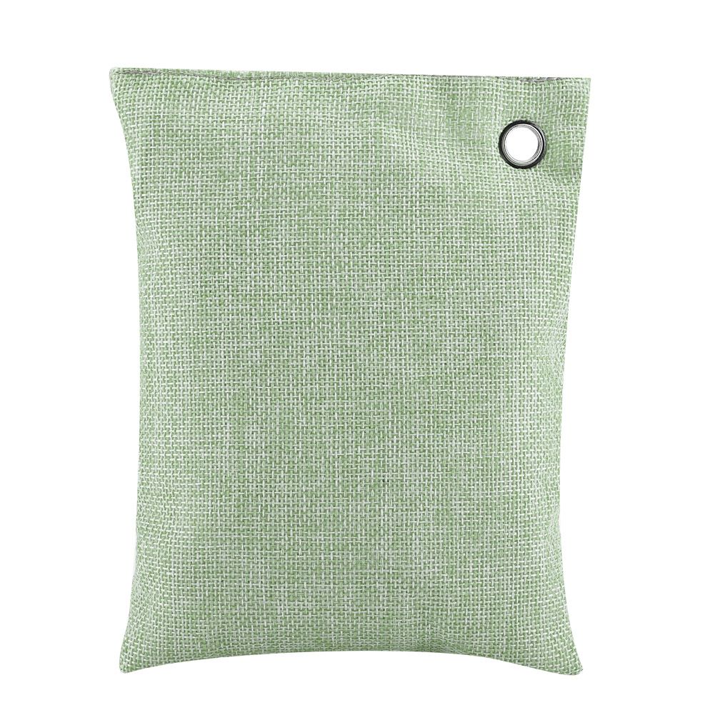 8 Colors Air Purifying Bag Activated Charcoal Bamboo Odor Purifyer Car Deodorizer Light Green