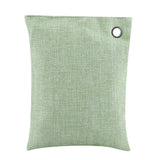 8 Colors Air Purifying Bag Activated Charcoal Bamboo Odor Purifyer Car Deodorizer Light Green