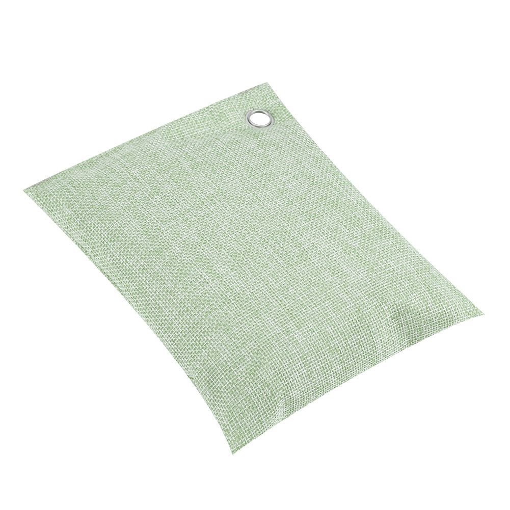 8 Colors Air Purifying Bag Activated Charcoal Bamboo Odor Purifyer Car Deodorizer Light Green