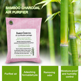 8 Colors Air Purifying Bag Activated Charcoal Bamboo Odor Purifyer Car Deodorizer Pink