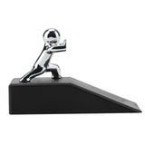 NOn slip Rubber Bases Stopper Safe Anti collision Door Stop Novelty design Decor - Extra Image