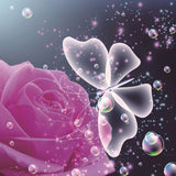 DIY Diamond Painting Crystal Rhinestone Embroidery Arts Colorful Home Room Decor (Butterfly)