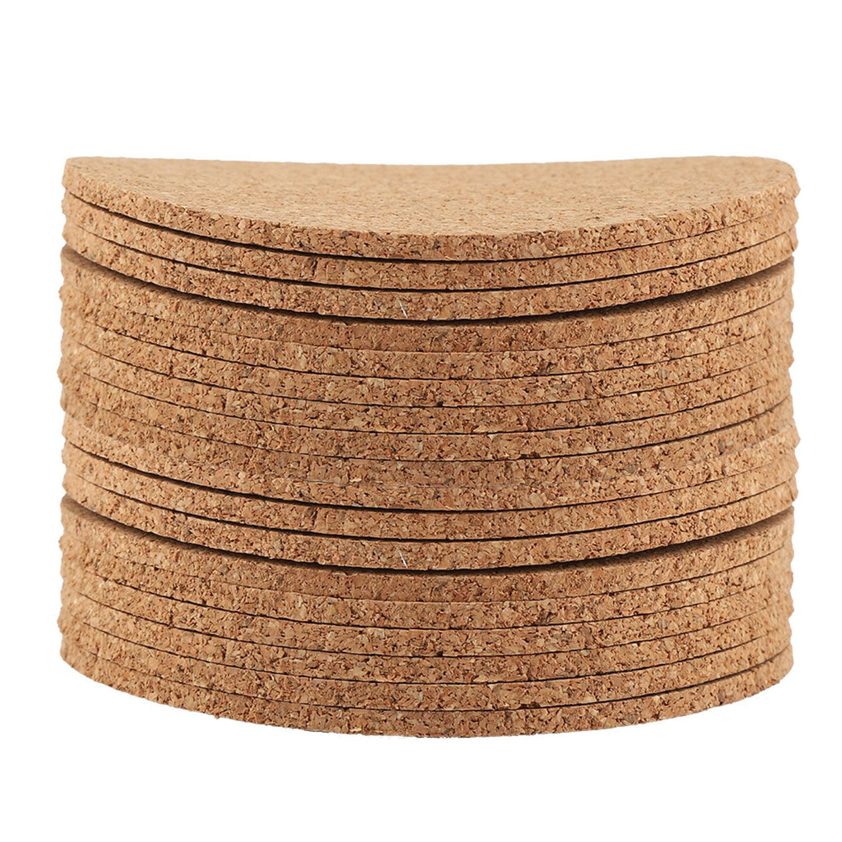 20Pcs Wood Drink Coaster Tea Coffee Cup Mat Pad Wood Tableware Home Decor