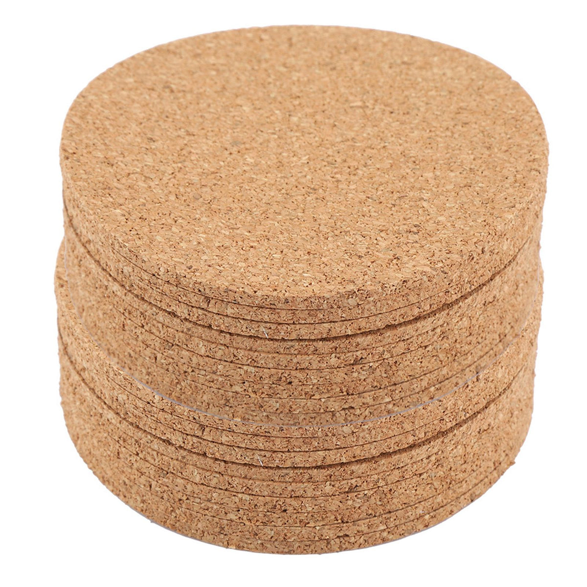 20Pcs Wood Drink Coaster Tea Coffee Cup Mat Pad Wood Tableware Home Decor
