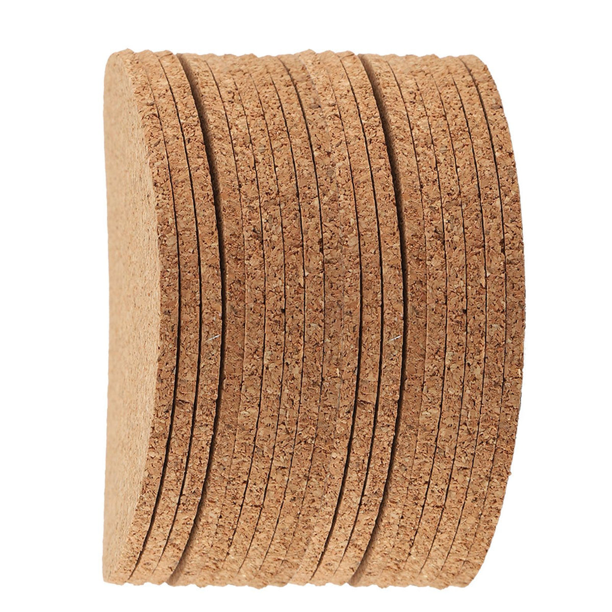 20Pcs Wood Drink Coaster Tea Coffee Cup Mat Pad Wood Tableware Home Decor