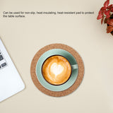 20Pcs Wood Drink Coaster Tea Coffee Cup Mat Pad Wood Tableware Home Decor