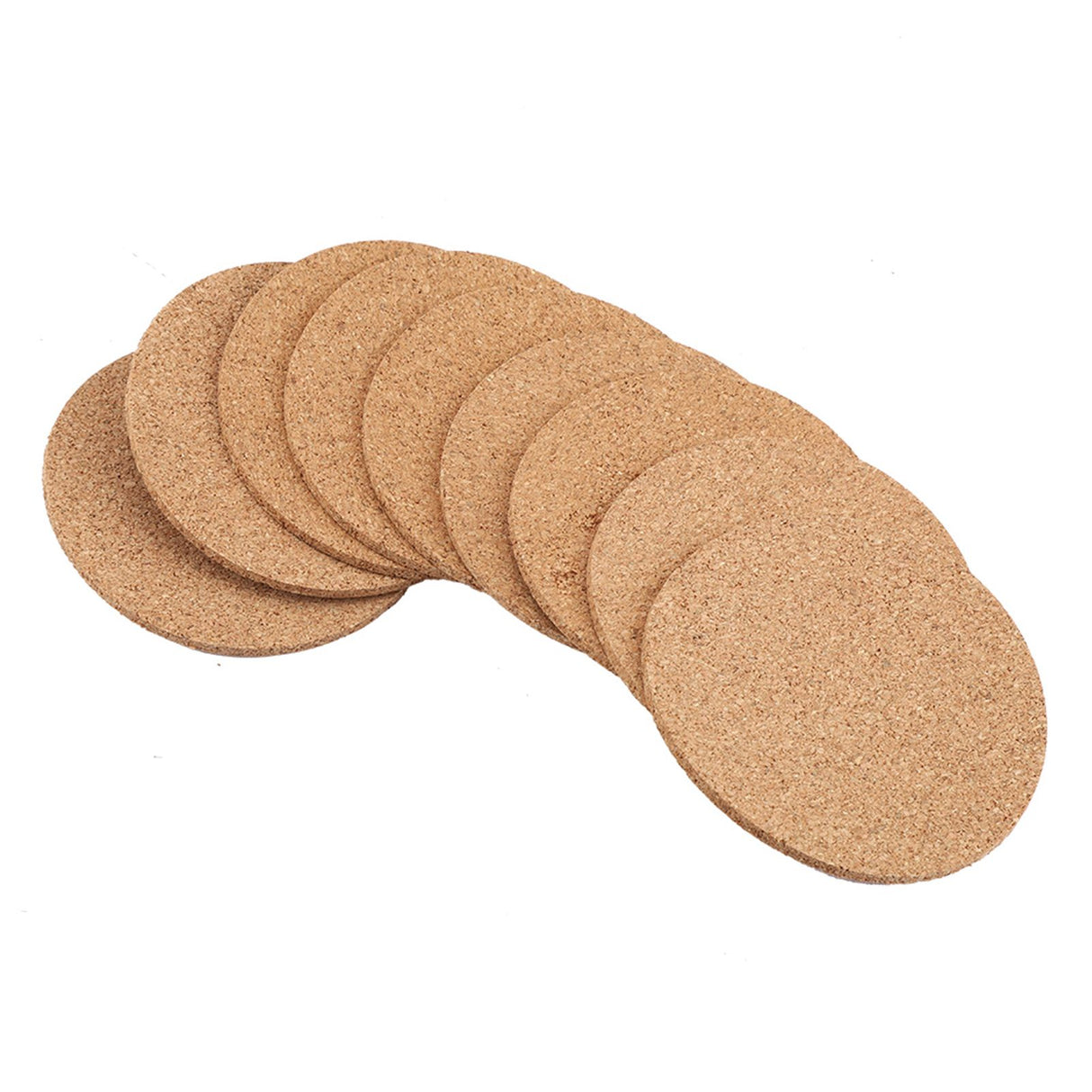 20Pcs Wood Drink Coaster Tea Coffee Cup Mat Pad Wood Tableware Home Decor