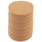50Pcs Wood Drink Coaster Tea Coffee Cup Mat Pad Wood Tableware Home Decor