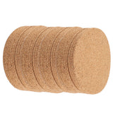50Pcs Wood Drink Coaster Tea Coffee Cup Mat Pad Wood Tableware Home Decor - Rear View