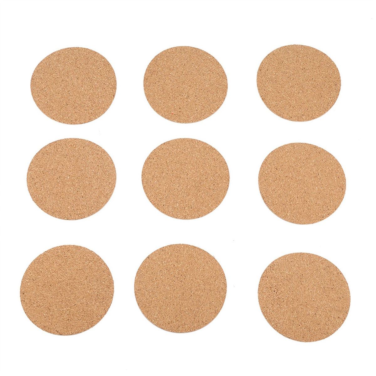 50Pcs Wood Drink Coaster Tea Coffee Cup Mat Pad Wood Tableware Home Decor