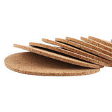 50Pcs Wood Drink Coaster Tea Coffee Cup Mat Pad Wood Tableware Home Decor