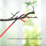 430mm Trees Plants Branch Bender Modelling Tool Gardening Bonsai Tools with Long Handle - Top-Down View