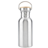 Stainless Steel Outdoor Portable Water Cup Drink Bottle Travel Mug 500mL - Front View