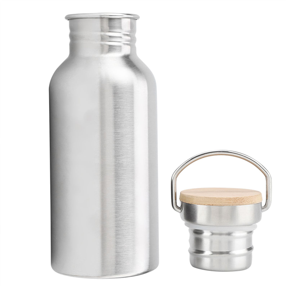 Stainless Steel Outdoor Portable Water Cup Drink Bottle Travel Mug 500mL