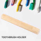 Portable Eco Friendly Bamboo Toothbrush Travel Protect Box Holder Storage Case