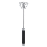 Stainless Steel Anti rust Durable Rotatable Manual Whisk Egg Beater