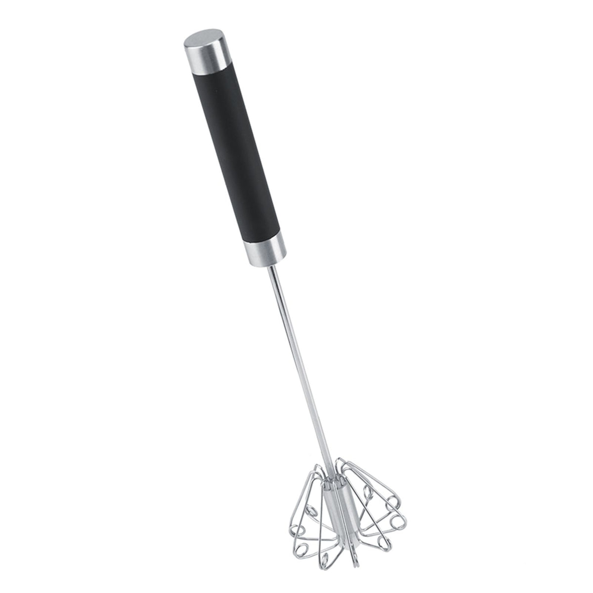 Stainless Steel Anti rust Durable Rotatable Manual Whisk Egg Beater