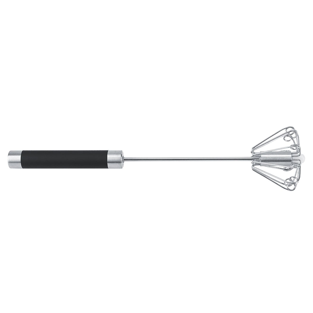 Stainless Steel Anti rust Durable Rotatable Manual Whisk Egg Beater