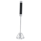 Stainless Steel Anti rust Durable Rotatable Manual Whisk Egg Beater