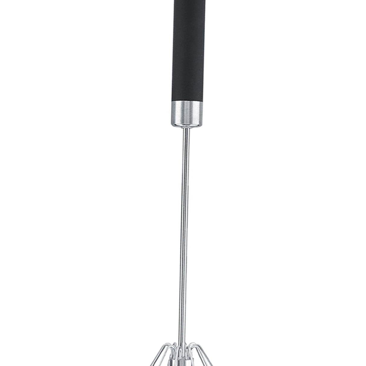 Stainless Steel Anti rust Durable Rotatable Manual Whisk Egg Beater