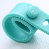4Pcs Silicone Earphone Winder Wrap Cable Cord Wire Holder Organizer - Low Angle