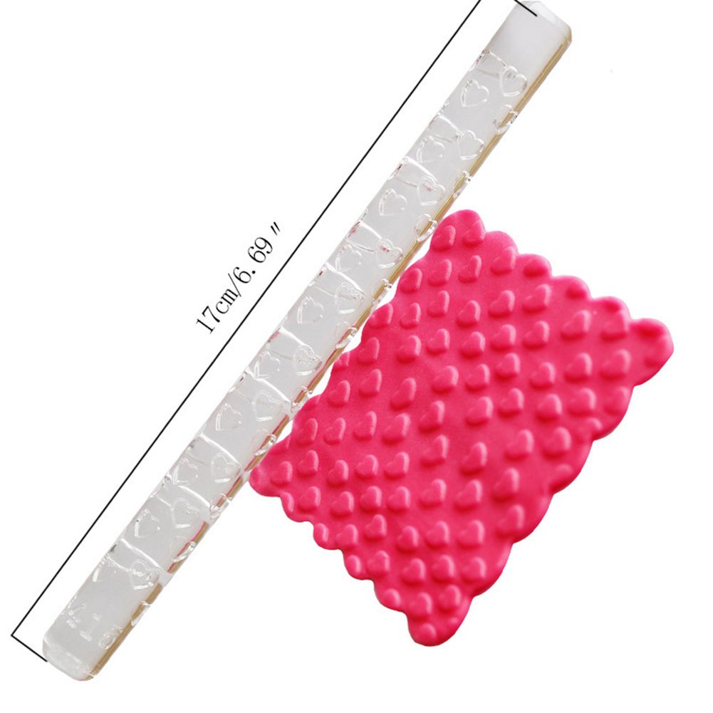 High Quality Acrylic Rolling Pin Pastry Rolling Pin Fondant Plasticine Roller DIY Cake 03#