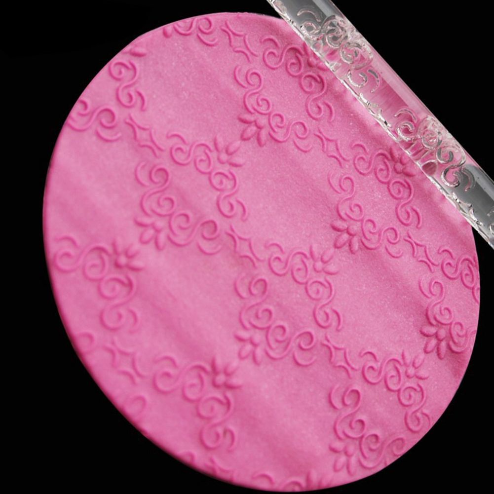 High Quality Acrylic Rolling Pin Pastry Rolling Pin Fondant Plasticine Roller DIY Cake 04#